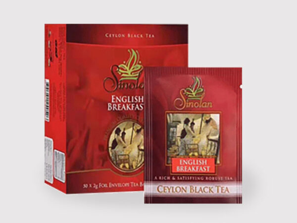 ENGLISH BREAKFAST ENVELOPED TEA BAGS 50 * 2g